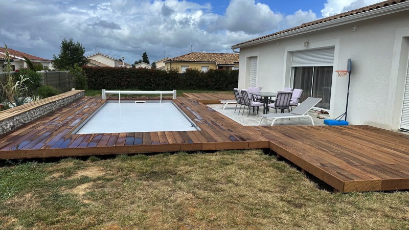 création d une bois exotique itauba sur la commune de saint Pierre de mons proche de Langon