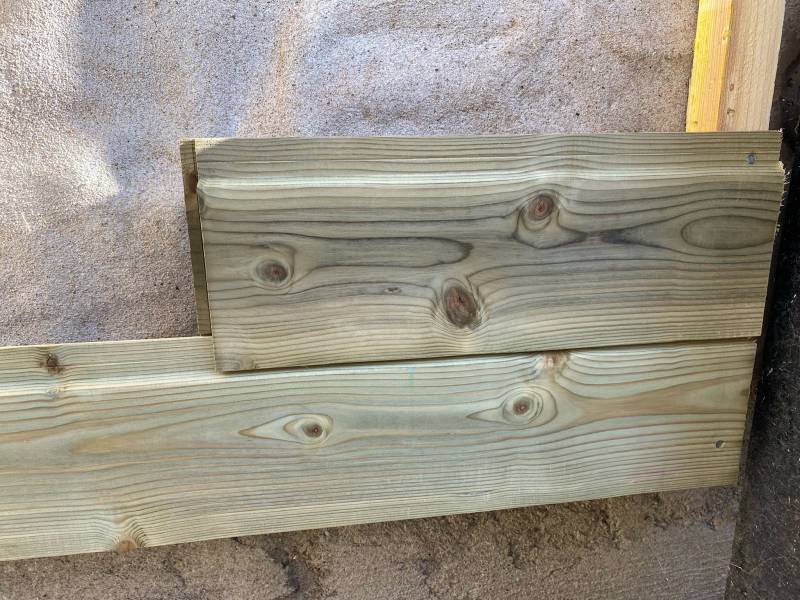 Bardage clin autoclave à ambares