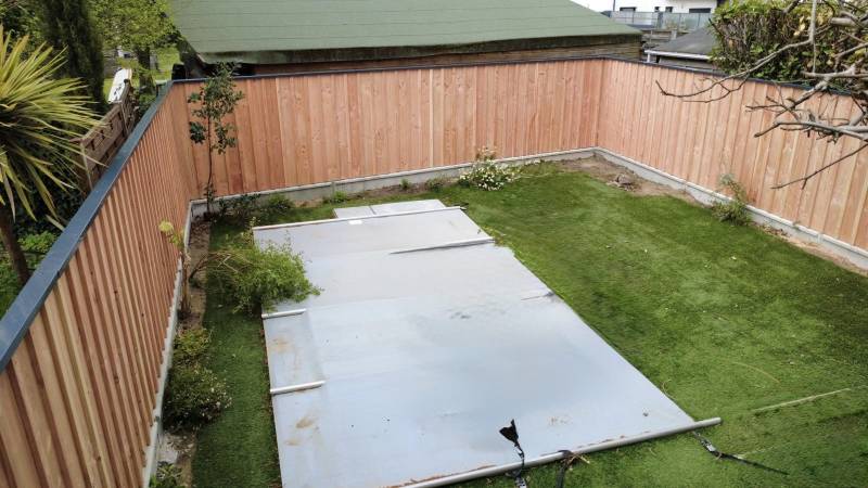 Réalisation d'une clôture volige et couvre joint Douglas sur la commune de Villenave-d'Ornon