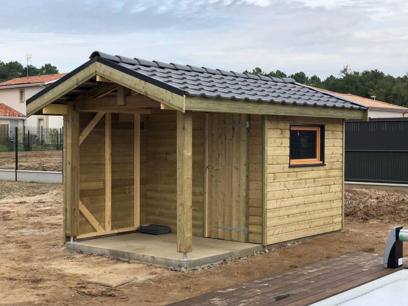 devis pour création d'un abris de jardin en bois Pessac 33