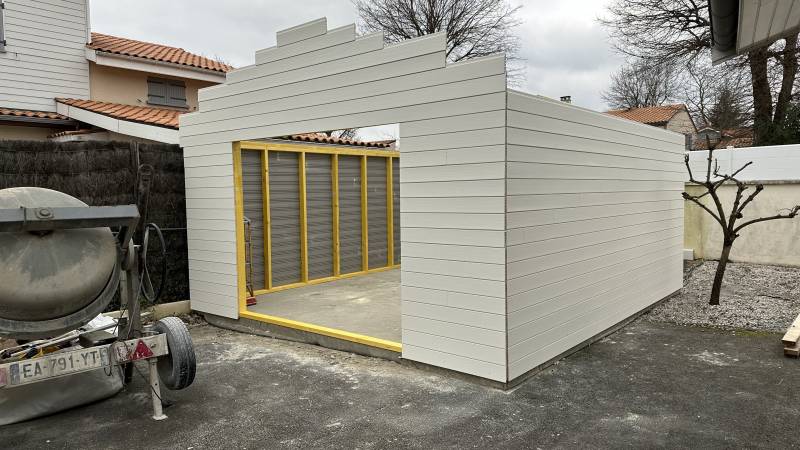 artisan pour construire un garage en bois pas cher du coté Sud Gironde