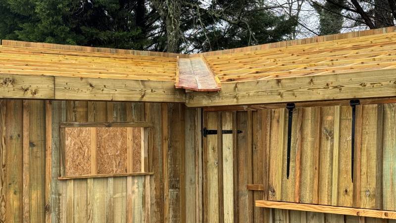 CREATION DU SUPPORT DE LA NOUE D ETANCHEITE EN ZINC