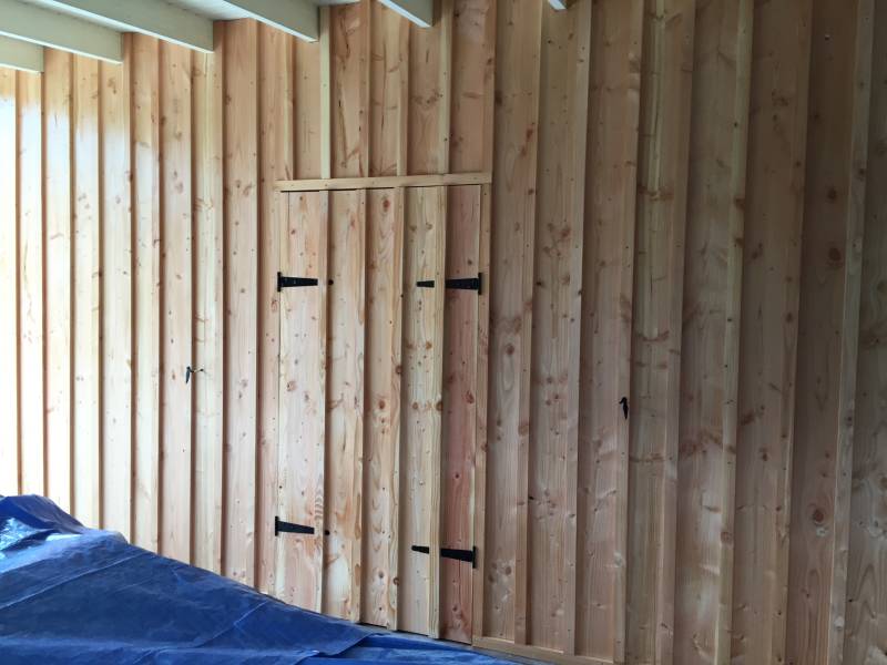 BARDAGE VOLIGE ET COUVRE JOINT DOUGLAS SUR LA COMMUNE DE ARCACHON PROCHE DE BORDEAUX