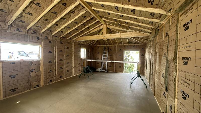 charpente et couverture tuile en 3 pentes