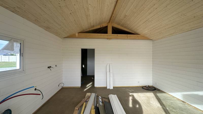 CONSTRUCTION D UNE OSSATURE BOIS A MIOS PROCHE DE BORDEAUX