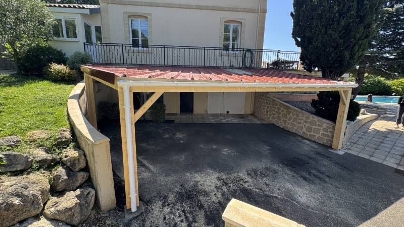 Guinard bois votre artisan local en sud gironde : poseur abri de jardin en bois  sur mesure 