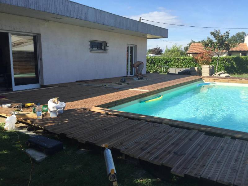 Création d'une terrasse classe 4 sur la commune d'Ambares