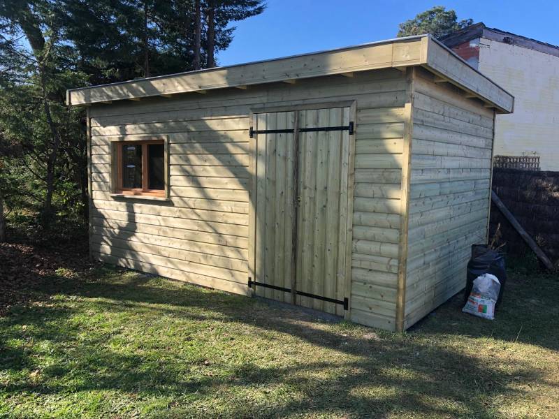 Création d'un abri de jardin sur la commune de Andernos