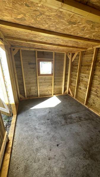 Création d'un abri de jardin toit plat au Bouscat