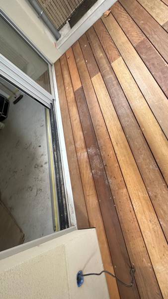 Relation d'une terrasse bois exotique à Arcachon