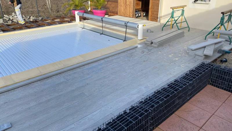 Création d'une terrasse Milboard sur la commune de Toulenne