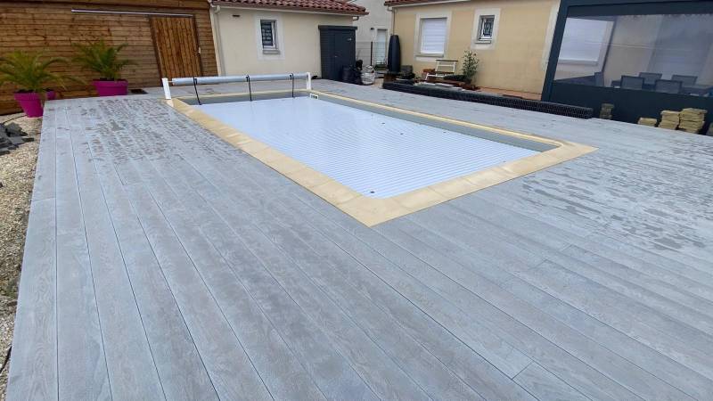 Création d'une terrasse Milboard sur la commune de Toulenne