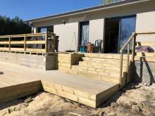 Notre zone d'activité pour ce service Entreprise spécialisée dans les projets de construction en bois écologique et sur mesure pour maisons et bâtiments à Langon en Gironde