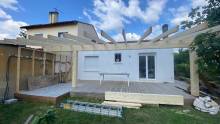Notre zone d'activité pour ce service Prix pour la pose d'une terrasse en bois pour une villa proche d'Andernos-les-Bains 33510